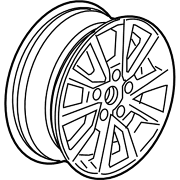 GM 94538393 Wheel Rim, Front & Rear