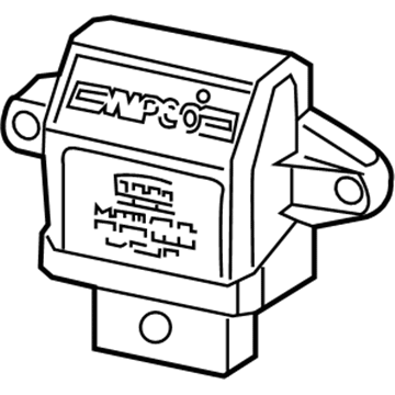 GMC Fuel Pump Driver Module - 13531869