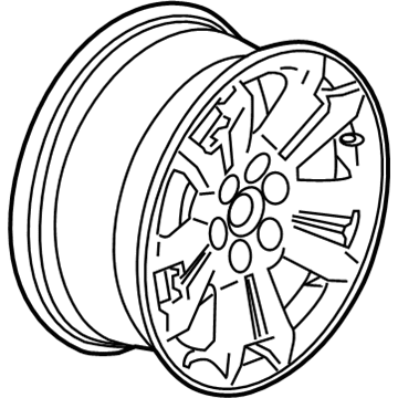 GM 84524007 Wheel Rim, Frt & Rr
