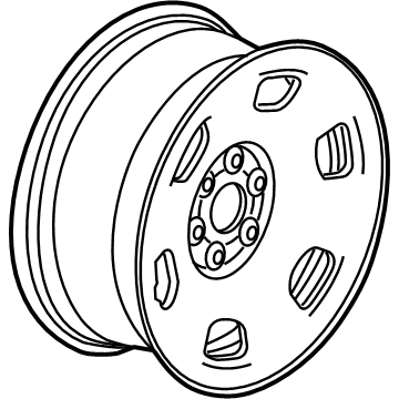 2015 Chevrolet Colorado Spare Wheel - 23191830