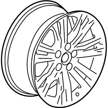 Cadillac XTS Spare Wheel - 23372449