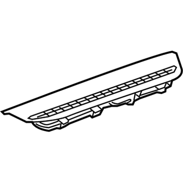 GM 23234895 Extension Assembly, Instrument Panel *Cashmere