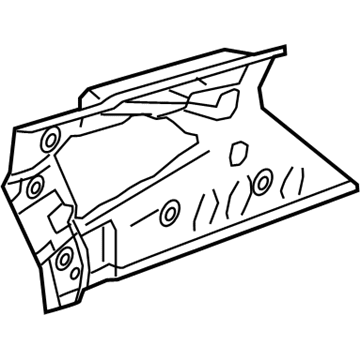 GM 84526309 Panel Assembly, Qtr Inr