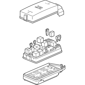 GM 22704222 Block Asm,Body Wiring Harness Junction