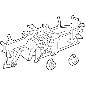 GM 20981946 Carrier Assembly, Instrument Panel