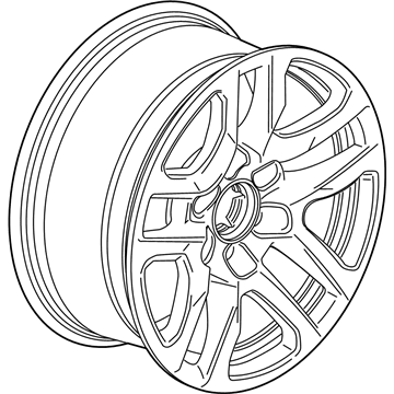 2020 Chevrolet Silverado Spare Wheel - 23376217