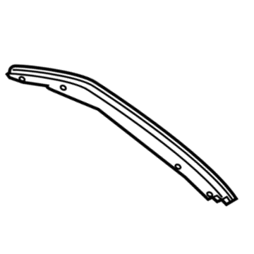 GM 22876018 Weatherstrip Assembly, Front Side Door Front Auxiliary