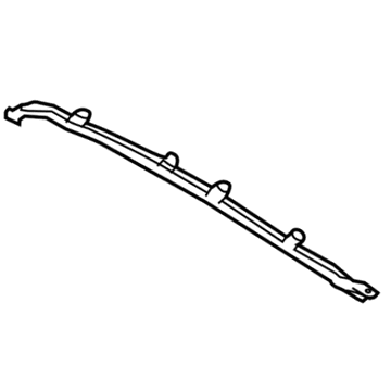 GM 23197303 Weatherstrip Assembly, Rear Side Door Front Auxiliary