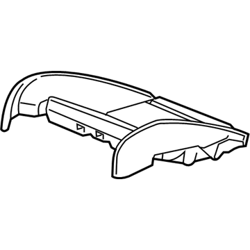 GM 13488010 Pad Assembly, Front Seat Cushion