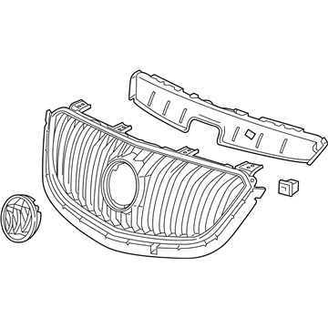 GM 23286076 Grille Assembly, Front Upper