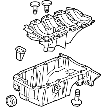 GM 25194722 Pan Assembly, Oil