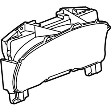 84166517 - Genuine GM Cluster Assembly, Instrument