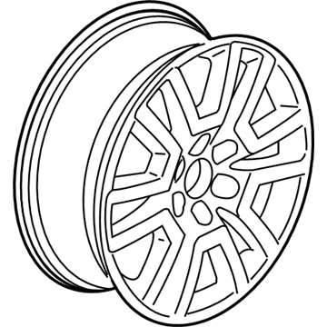 2014 GMC Acadia Spare Wheel - 23115710