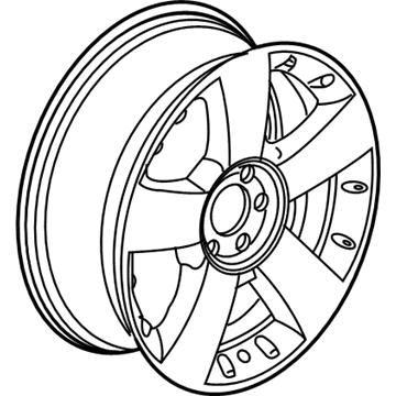 2010 GMC Acadia Spare Wheel - 9598456