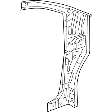 GM 95419756 Reinforcement Assembly, Body Hinge Pillar Outer Panel
