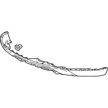 84462568 - Genuine GM Fascia Assembly, Front Bpr *Serv Primer