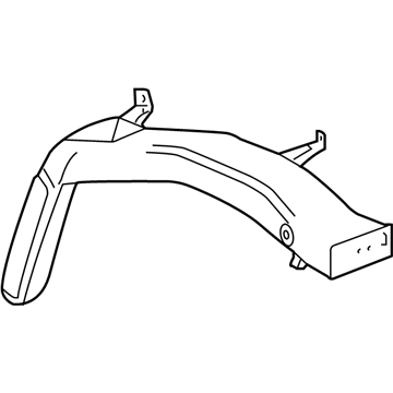GM 23195111 Duct, Auxiliary Heater Air Outlet
