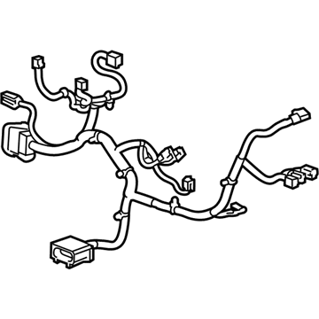 GM 22795041 Harness Assembly, Front Floor Console Wiring