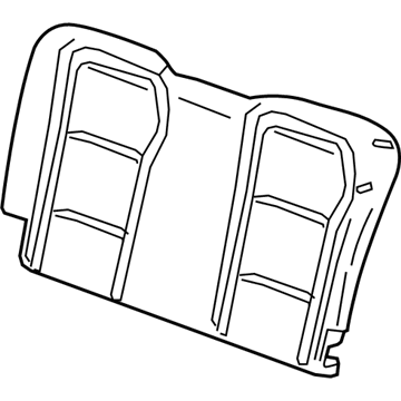 Chevrolet Camaro Seat Cushion Pad - 23369457