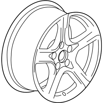 2016 Chevrolet Camaro Spare Wheel - 22998072