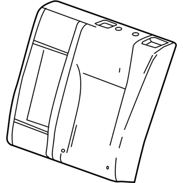 GM 95083250 Cover,Rear Seat Back
