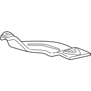 GM 90520693 Duct,Floor Rear Air Outlet