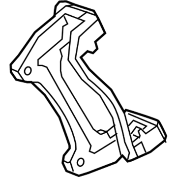 Chevrolet Brake Caliper Bracket - 13595196