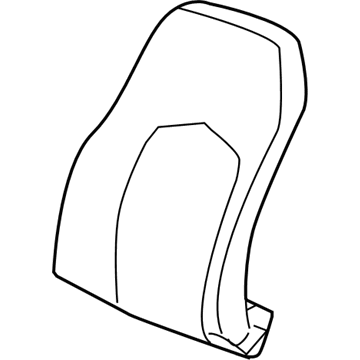 GM 22737817 Cover Assembly, Driver Seat Back Cushion *Saffron