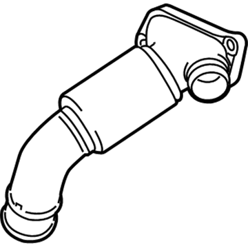 GM 12672014 Pipe Assembly, Charging Air Cooler Inlet