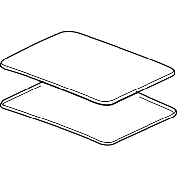 GM 22735554 Window Assembly, Sun Roof