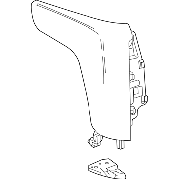 85000456 - Genuine GM Lamp Assembly, Rear Body Structure Stop 