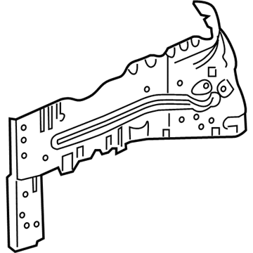 GM 95368722 Rail Assembly, Front Compartment Front Outer Side