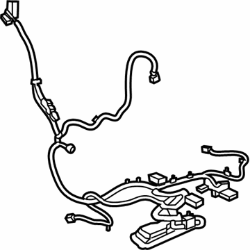 GM 84229753 Harness Assembly, Front Seat Wiring