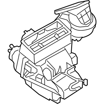 GM 93196678 Case,Heater & A/C Evaporator