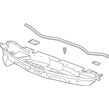 84526149 - Genuine GM Shield, Int Air Sph