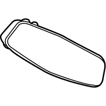 GM 13540311 Mirror Assembly, I/S Rr View