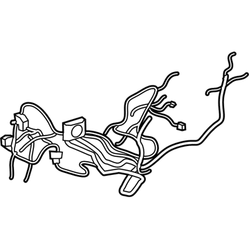 GM 39029383 Harness Assembly, Front Seat Wiring