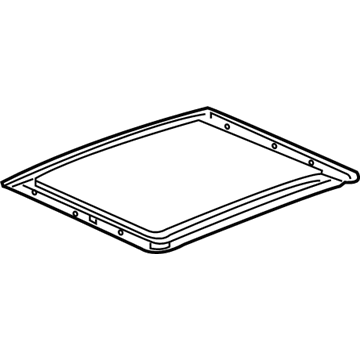 GM 22967971 Window Assembly, Roof Stationary