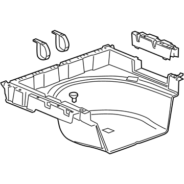 GM 20849170 Compartment Assembly, Rear Compartment Floor Stowage