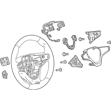 GM 84282849 Steering Wheel Assembly *Dark Atmospherr