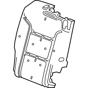 GM 84180426 Pad Assembly, Rear Seat Back