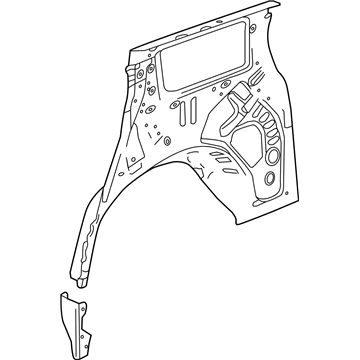 GM 84362836 Panel Assembly, Qtr Inr