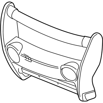 GM 15746709 Guard Assembly, Radiator Grille *Marked Print