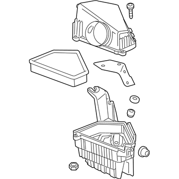 Cadillac CTS Air Filter - 25843479