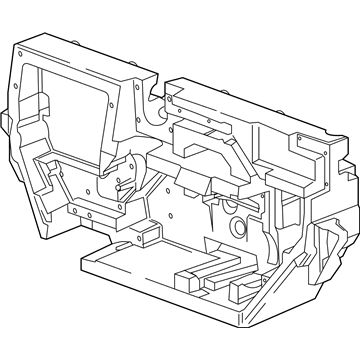 GM 84078054 Insulator, Folding Top Pump Bracket
