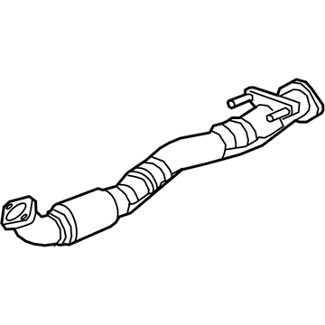 GM 84402042 EXHAUST FRONT PIPE ASSEMBLY