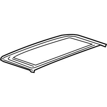 GM 84117735 Window Assembly, Sun Roof