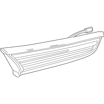 GM 26218070 Lamp Assembly, Rear Closure Auxiliary Signal