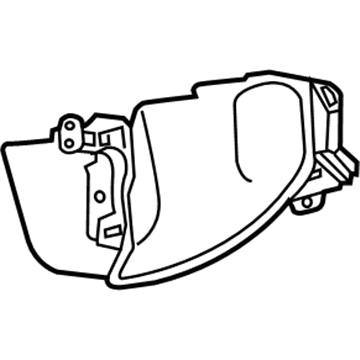 GM 22953311 Closeout Assembly, Instrument Panel Steering Column Opening