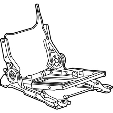 GM 23465423 Frame Assembly, 3Rd Row Seat Cushion